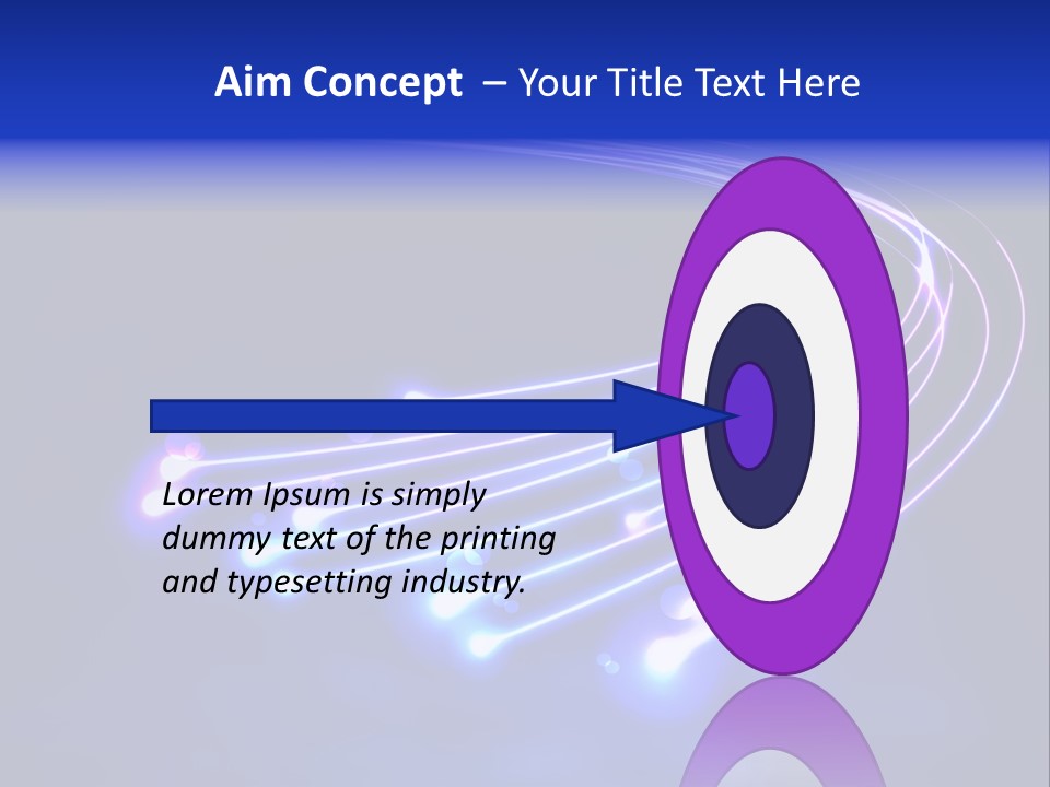 Luminescence Fantasy Point PowerPoint Template