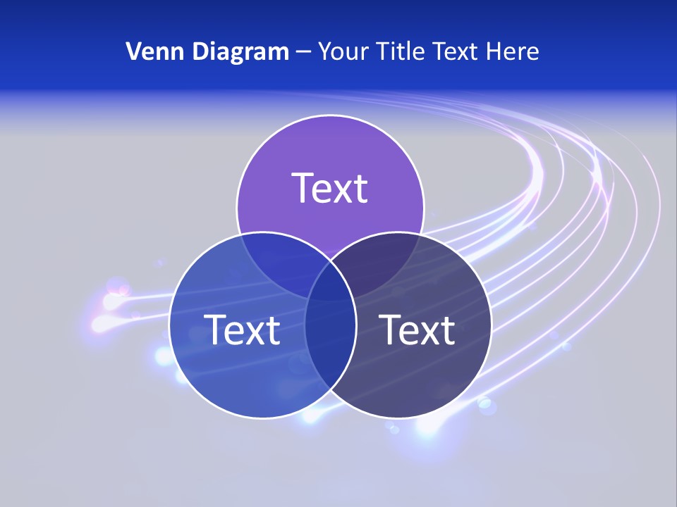 Luminescence Fantasy Point PowerPoint Template