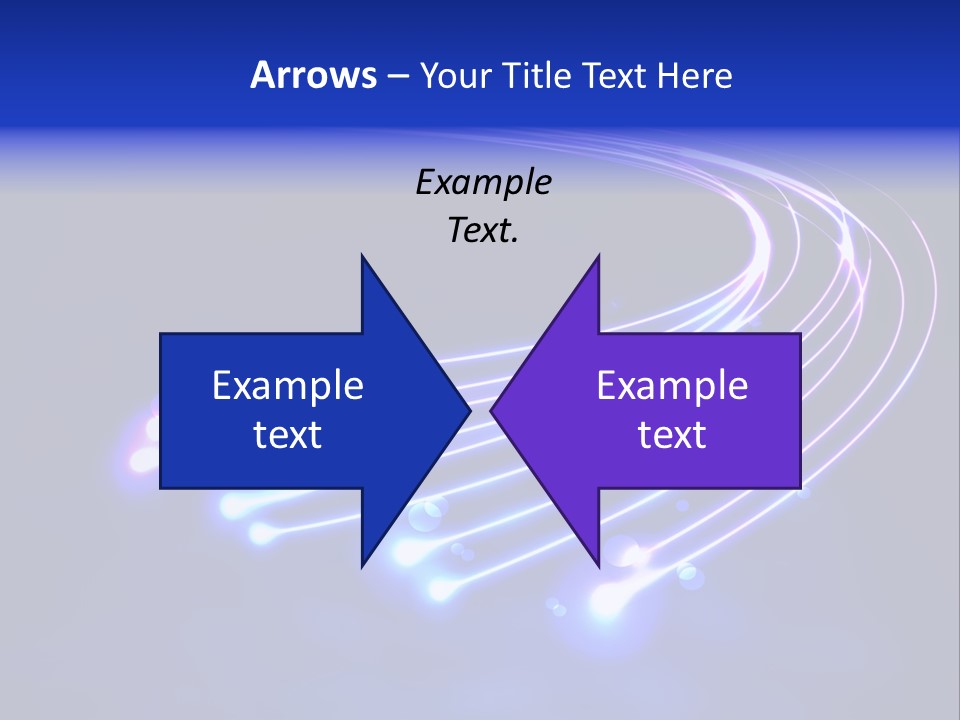 Luminescence Fantasy Point PowerPoint Template