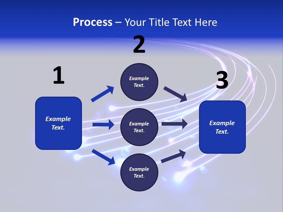 Luminescence Fantasy Point PowerPoint Template
