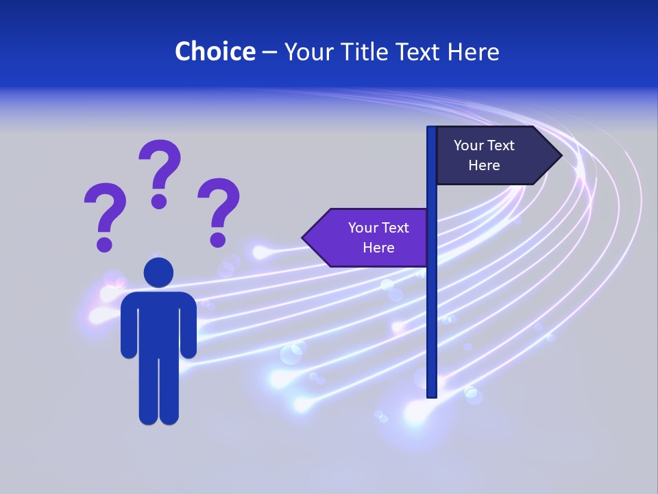 Luminescence Fantasy Point PowerPoint Template
