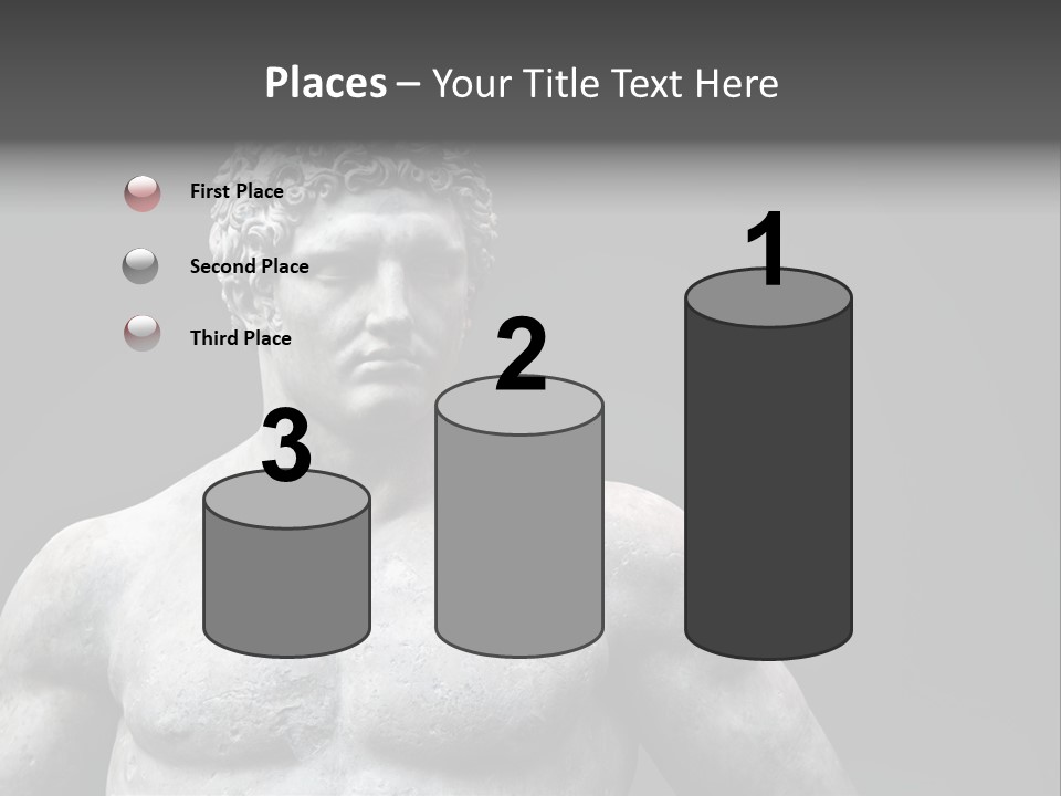 Hercules Strong Biceps PowerPoint Template