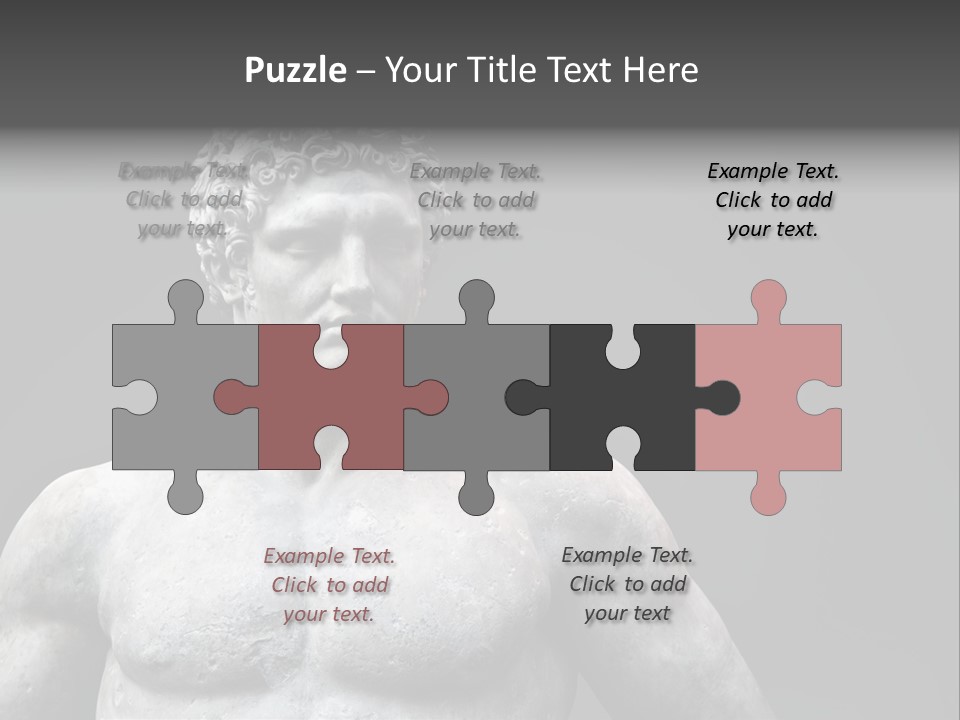 Hercules Strong Biceps PowerPoint Template