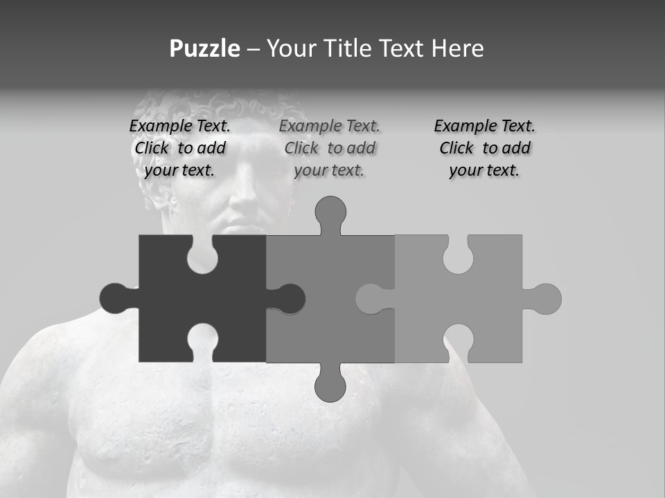 Hercules Strong Biceps PowerPoint Template