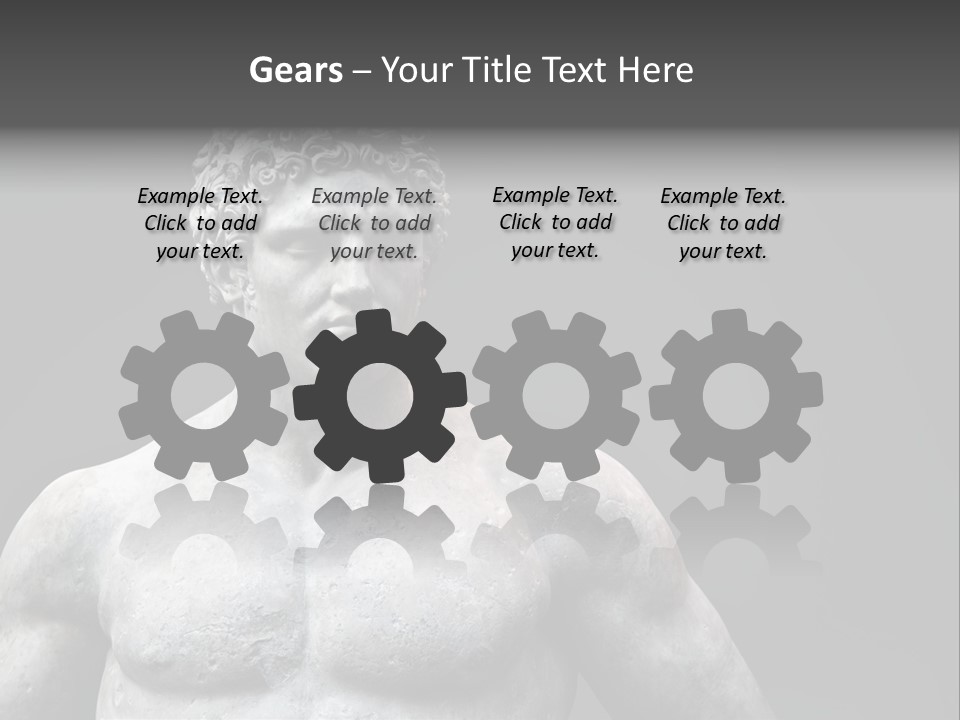 Hercules Strong Biceps PowerPoint Template