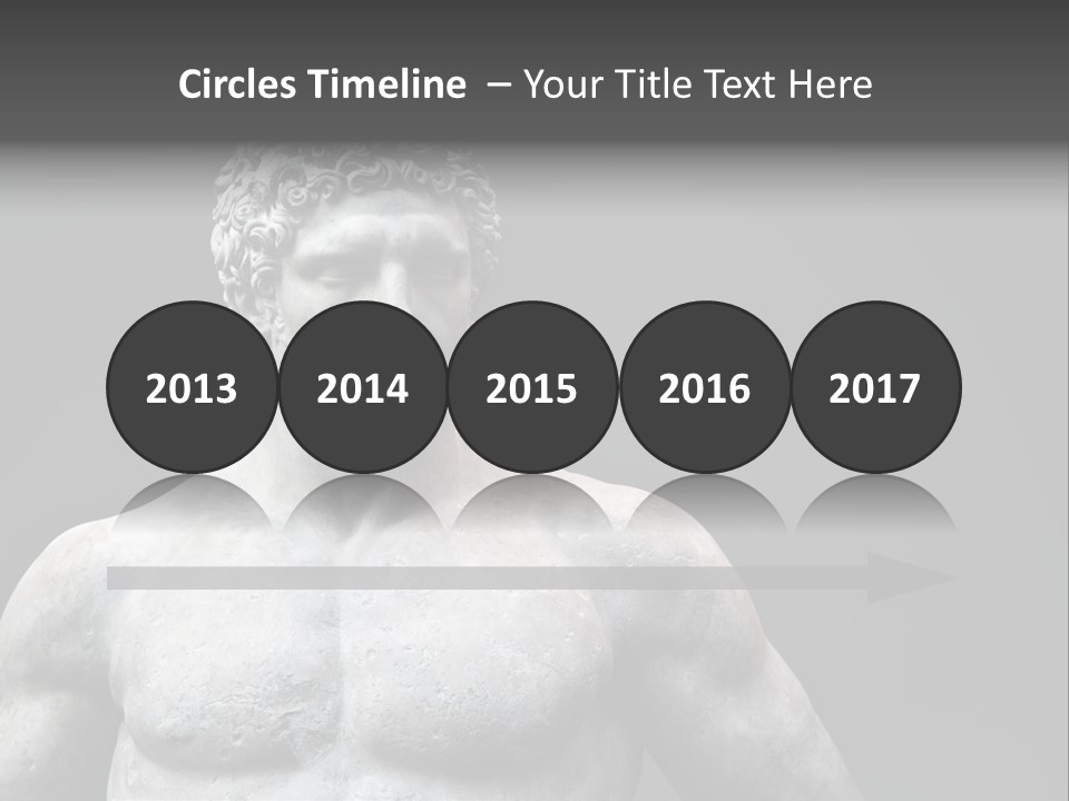 Hercules Strong Biceps PowerPoint Template