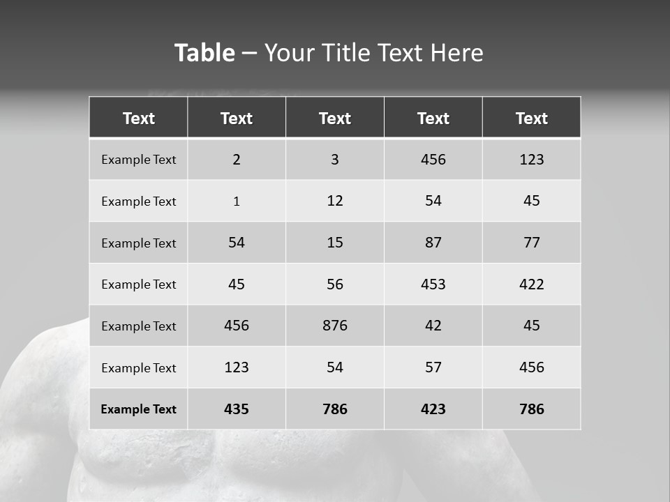 Hercules Strong Biceps PowerPoint Template
