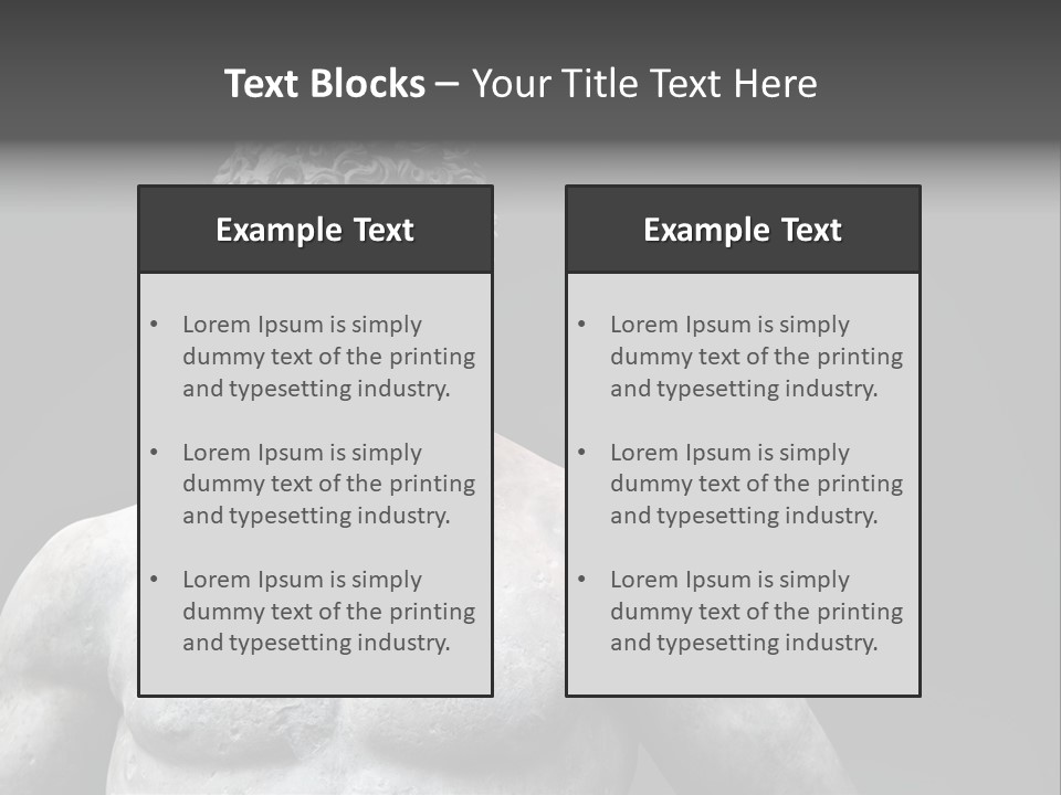 Hercules Strong Biceps PowerPoint Template