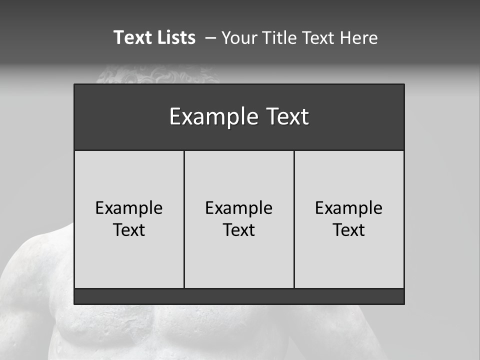 Hercules Strong Biceps PowerPoint Template