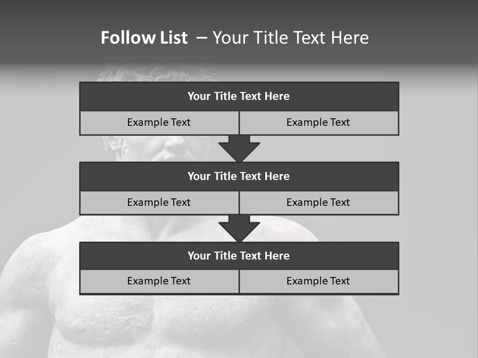 Hercules Strong Biceps PowerPoint Template