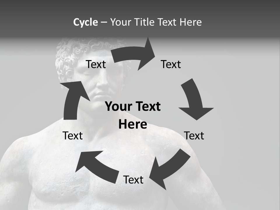 Hercules Strong Biceps PowerPoint Template