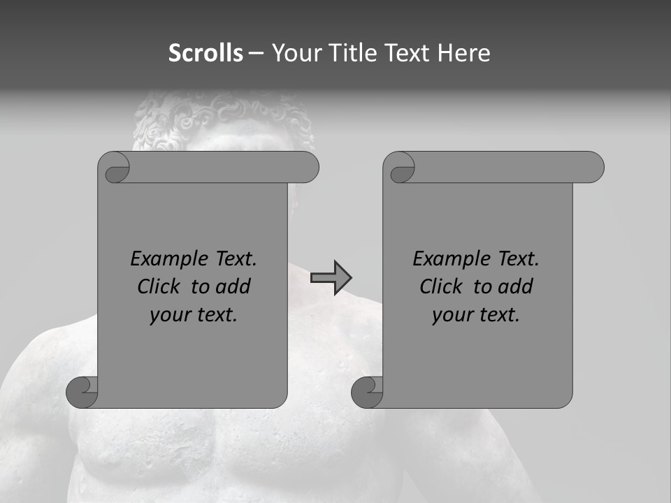 Hercules Strong Biceps PowerPoint Template