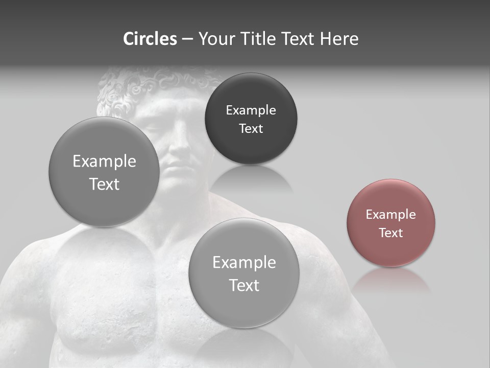 Hercules Strong Biceps PowerPoint Template