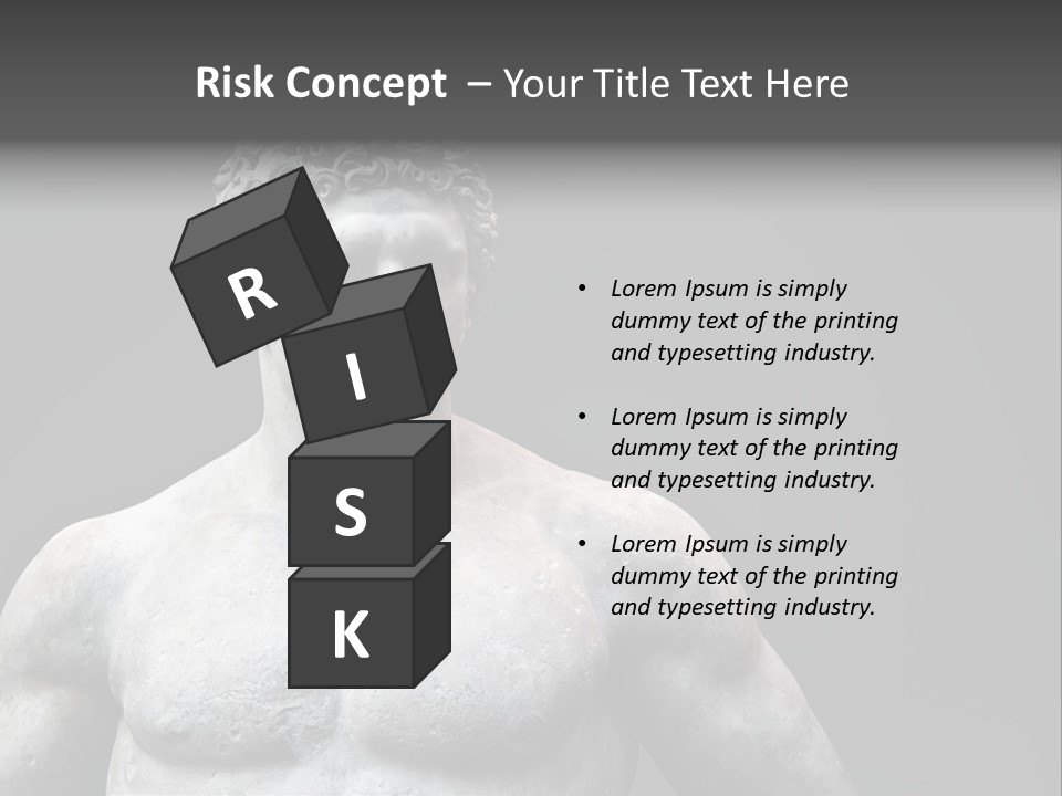 Hercules Strong Biceps PowerPoint Template