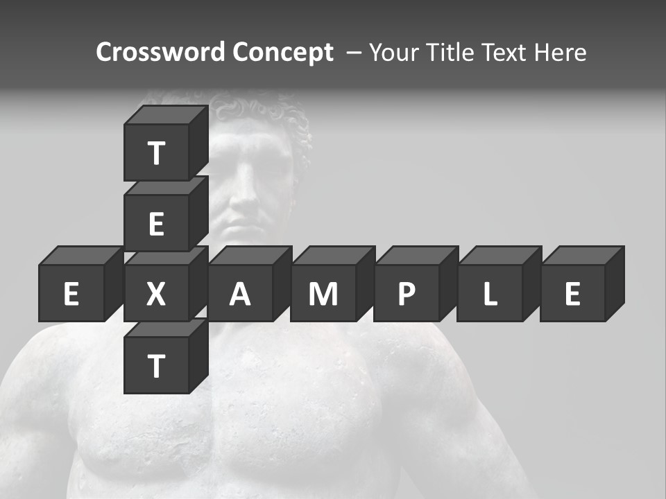 Hercules Strong Biceps PowerPoint Template