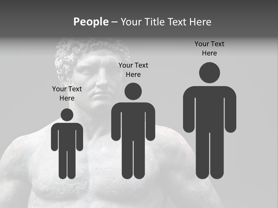 Hercules Strong Biceps PowerPoint Template