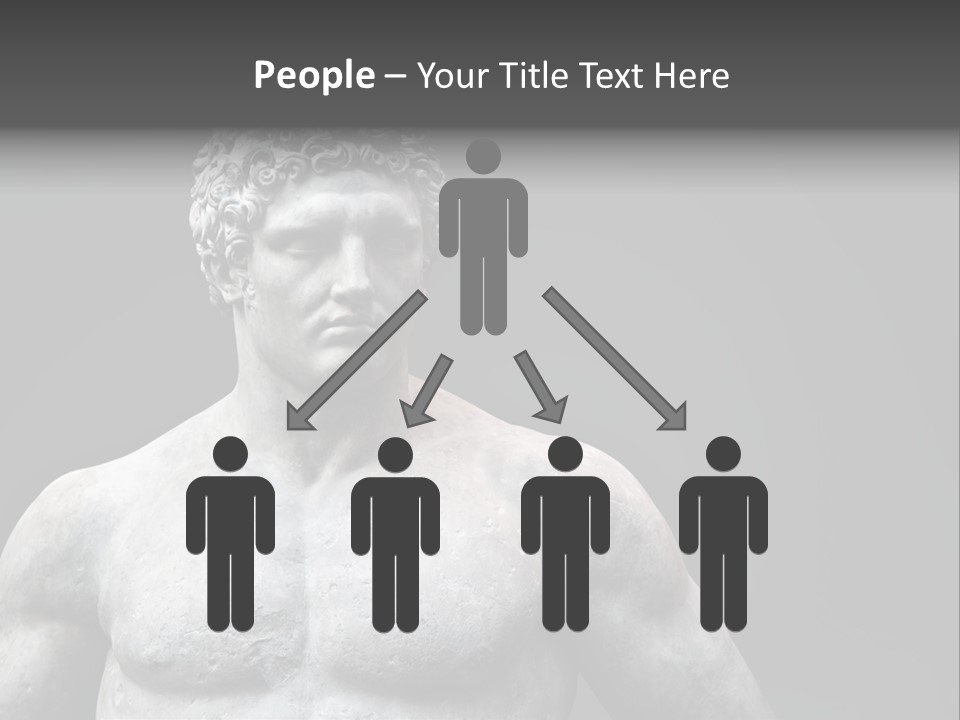 Hercules Strong Biceps PowerPoint Template