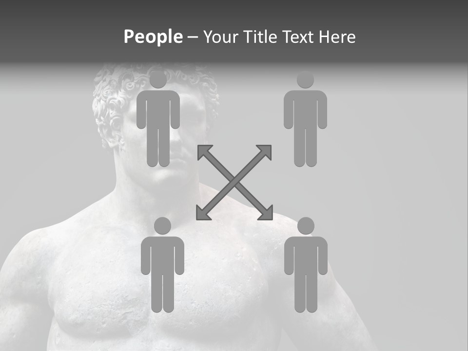 Hercules Strong Biceps PowerPoint Template