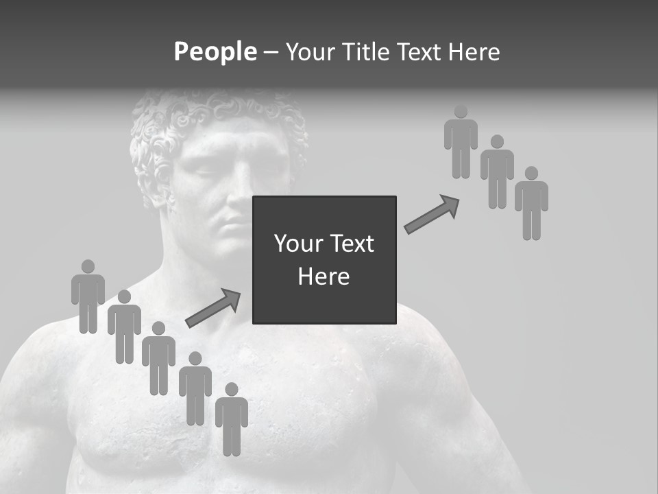 Hercules Strong Biceps PowerPoint Template