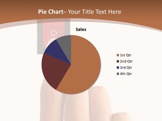 Man Electrical Control PowerPoint Template