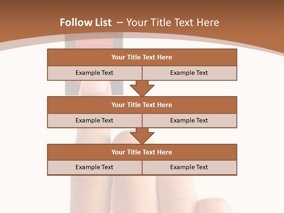 Man Electrical Control PowerPoint Template