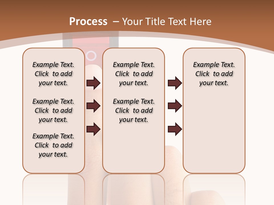 Man Electrical Control PowerPoint Template