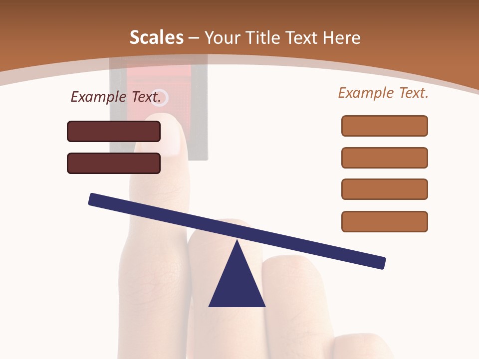 Man Electrical Control PowerPoint Template