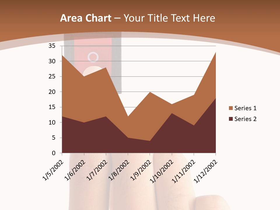 Man Electrical Control PowerPoint Template