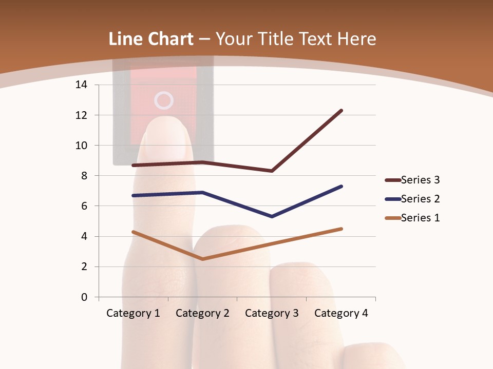 Man Electrical Control PowerPoint Template