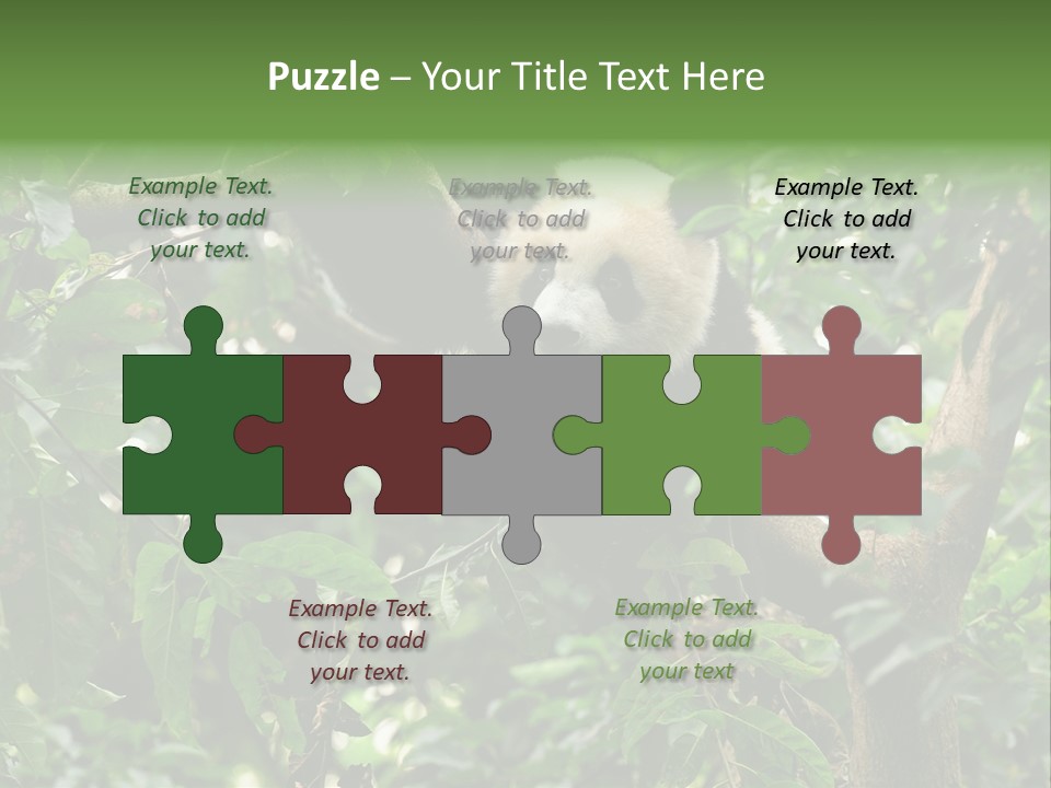 Cute Tree Rare PowerPoint Template