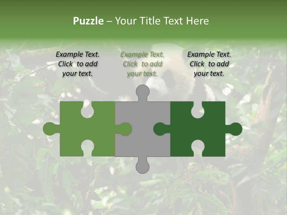 Cute Tree Rare PowerPoint Template