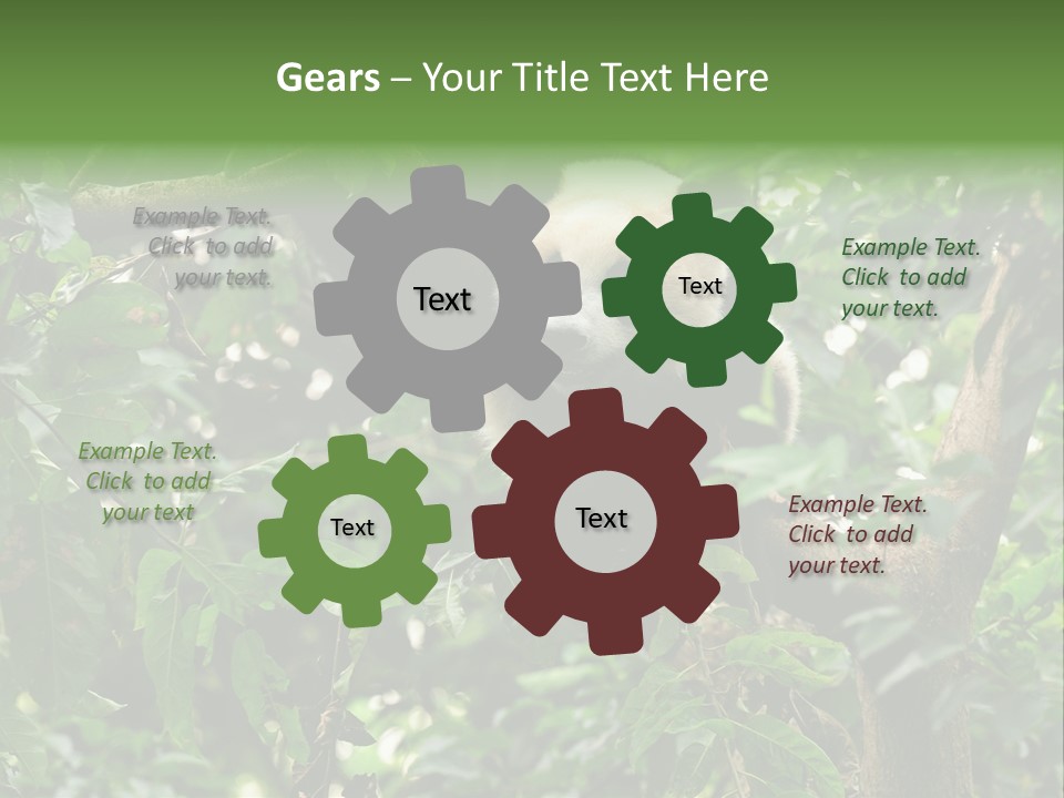 Cute Tree Rare PowerPoint Template