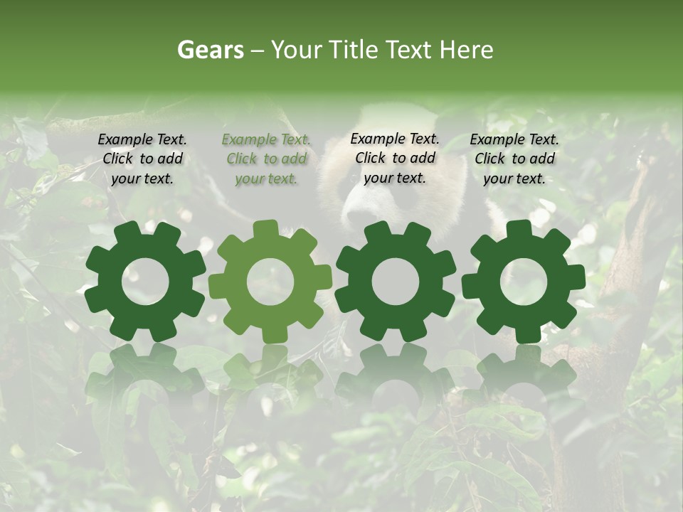 Cute Tree Rare PowerPoint Template