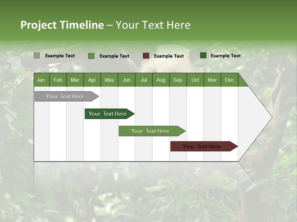 Cute Tree Rare PowerPoint Template
