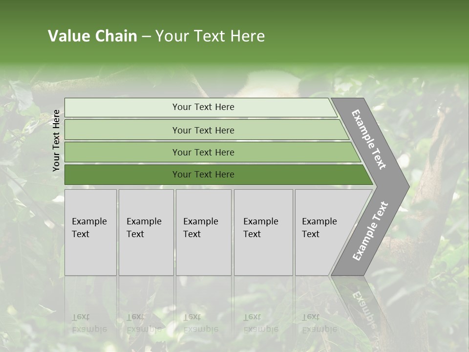 Cute Tree Rare PowerPoint Template