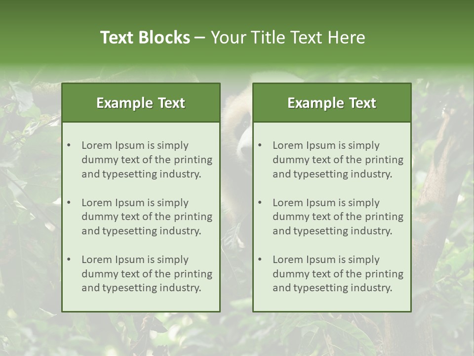 Cute Tree Rare PowerPoint Template