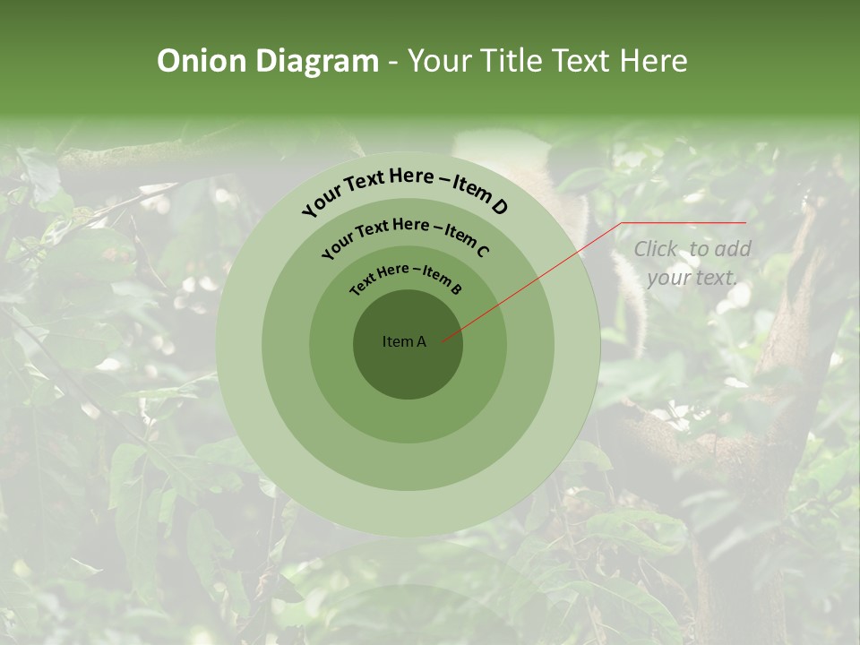 Cute Tree Rare PowerPoint Template