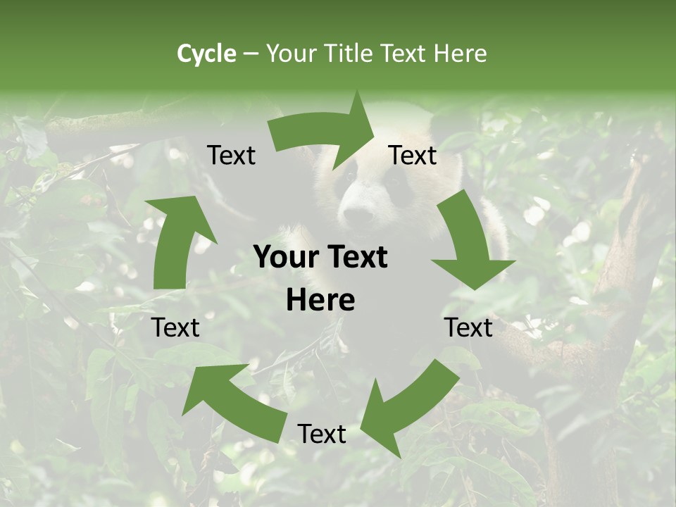 Cute Tree Rare PowerPoint Template