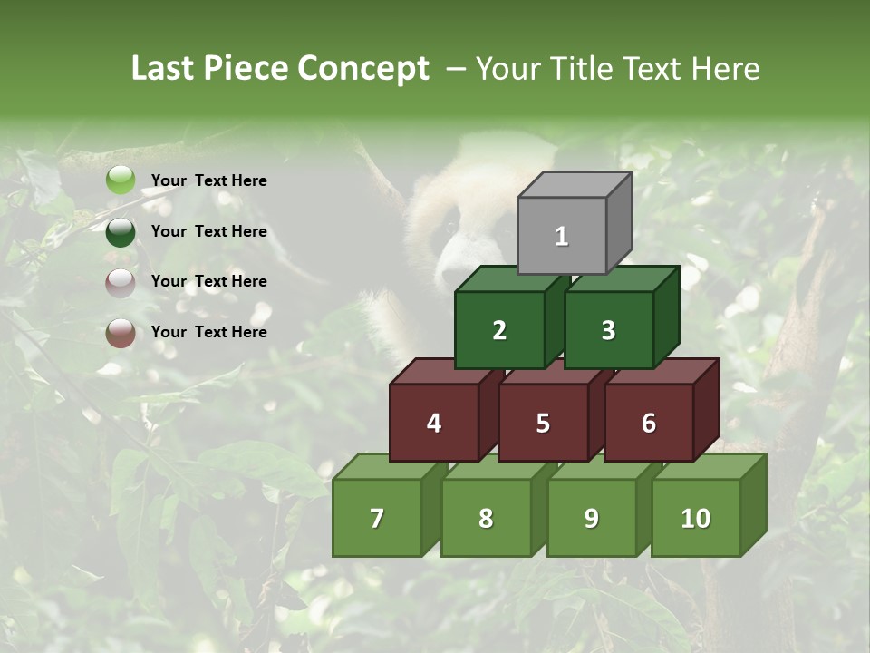 Cute Tree Rare PowerPoint Template