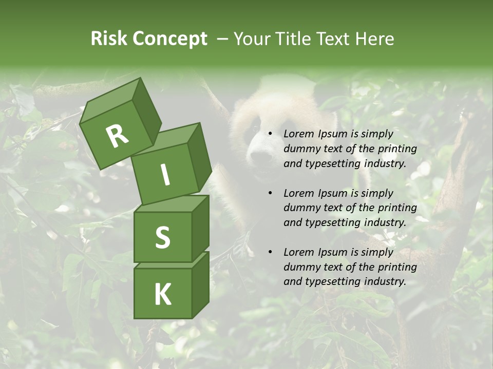 Cute Tree Rare PowerPoint Template