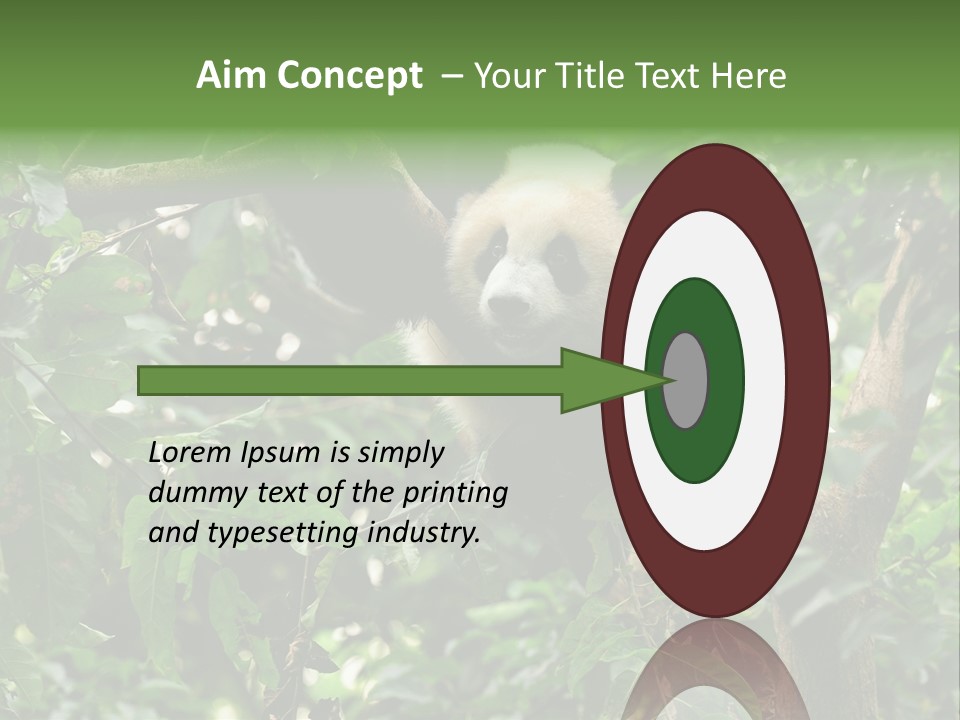 Cute Tree Rare PowerPoint Template