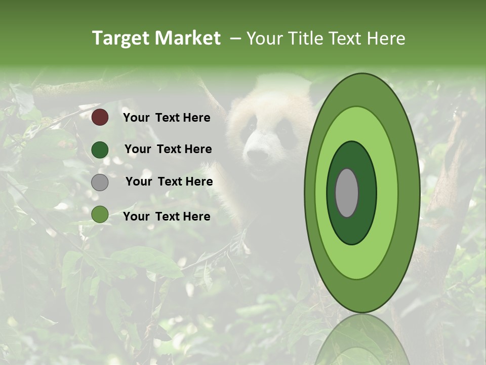 Cute Tree Rare PowerPoint Template