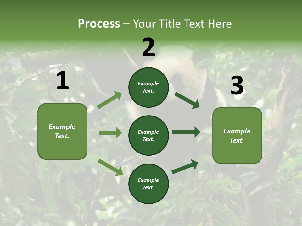 Cute Tree Rare PowerPoint Template