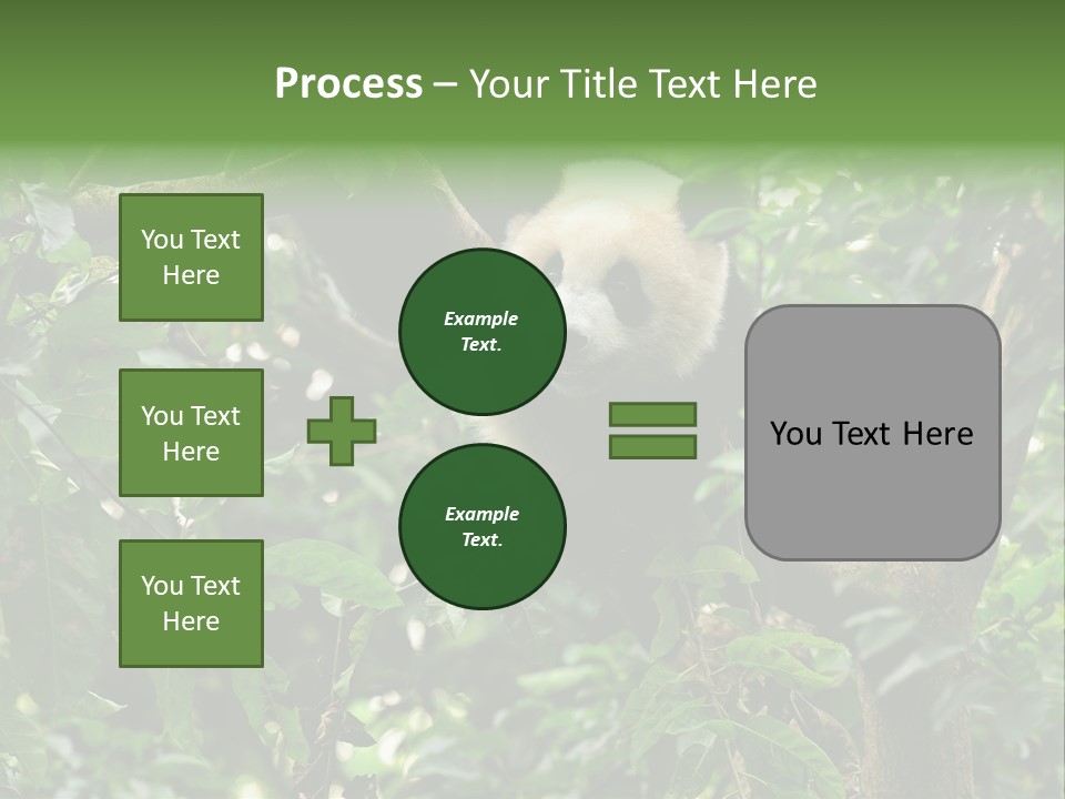 Cute Tree Rare PowerPoint Template