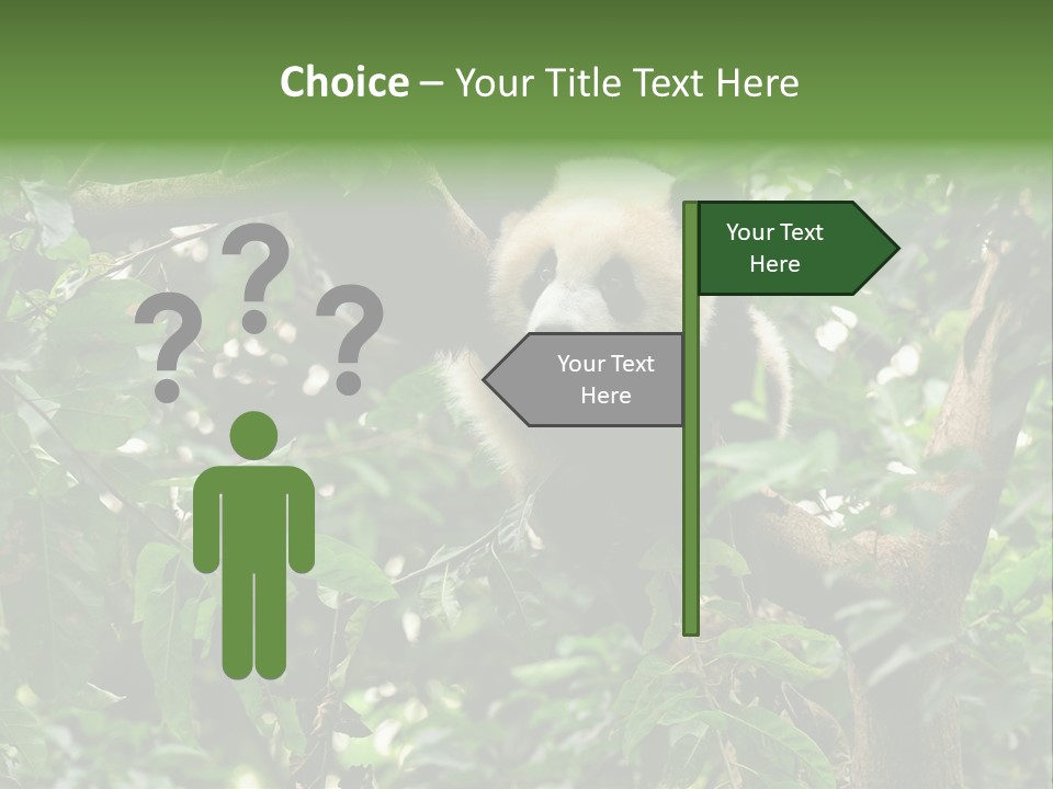 Cute Tree Rare PowerPoint Template