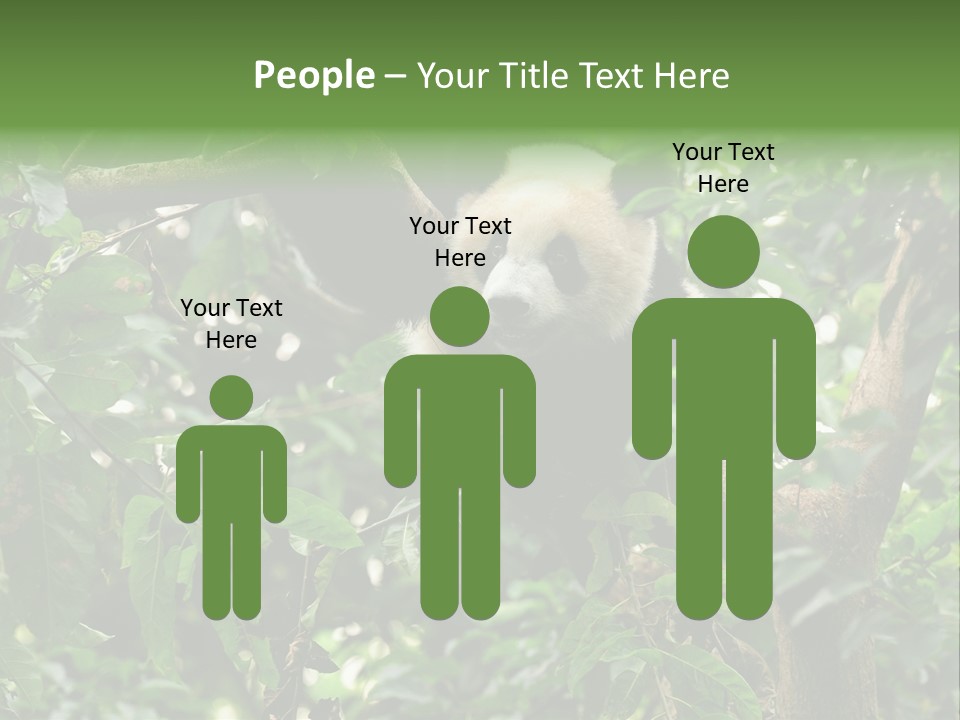 Cute Tree Rare PowerPoint Template