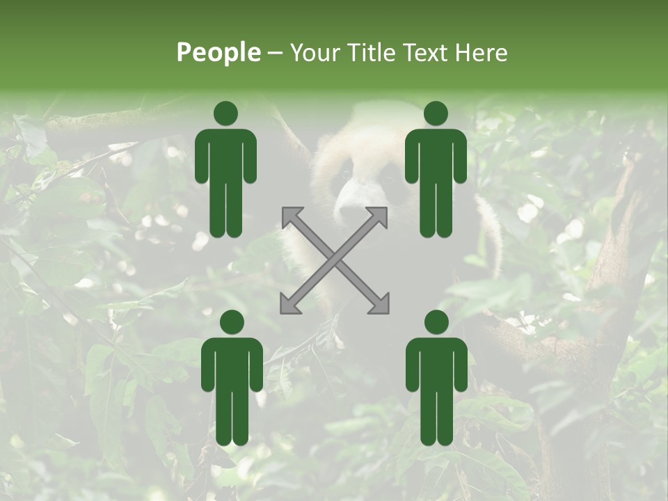 Cute Tree Rare PowerPoint Template