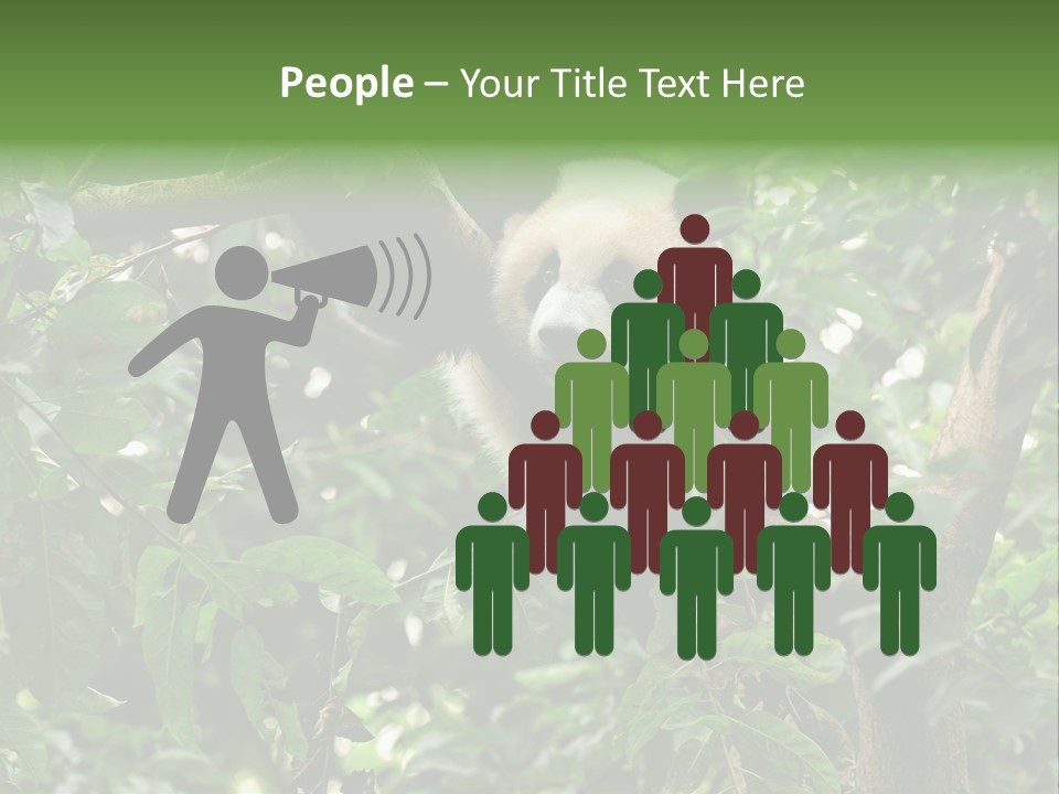 Cute Tree Rare PowerPoint Template