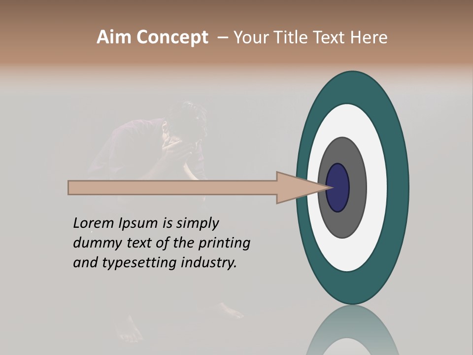 Depression Suicide Faith PowerPoint Template