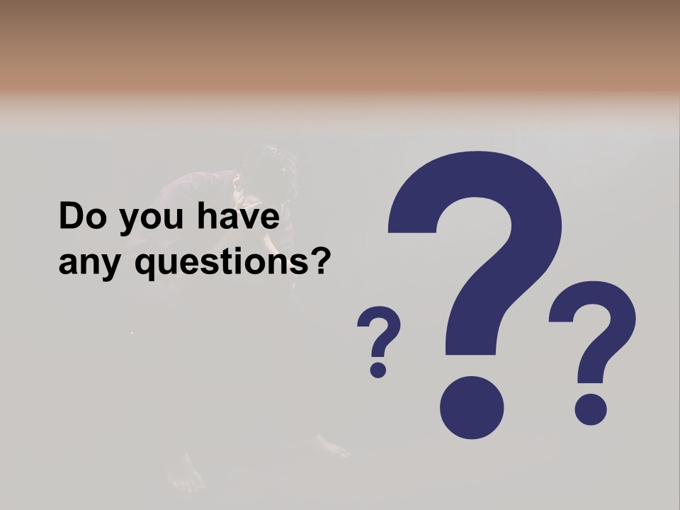 Depression Suicide Faith PowerPoint Template